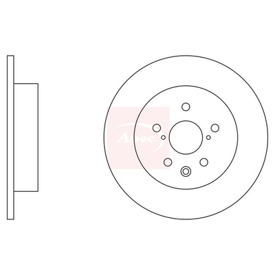 Apec Brake Disc DSK3039