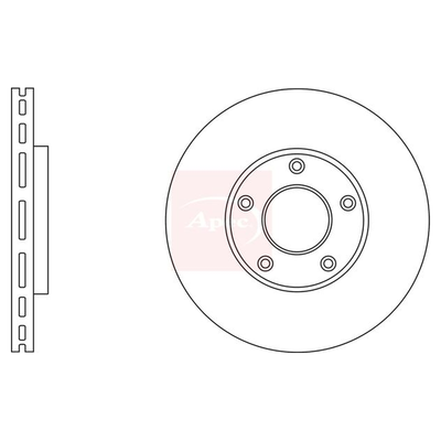 Apec Brake Disc DSK3052