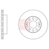 Apec Brake Disc DSK3055 thumbnail