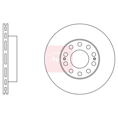 Apec Brake Disc DSK3055