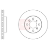 Apec Brake Disc DSK3068 thumbnail