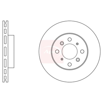 Apec Brake Disc DSK3068