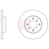 Apec Brake Disc DSK3069 thumbnail