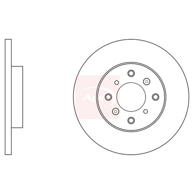 Apec Brake Disc DSK3069
