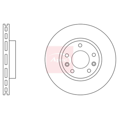 Apec Brake Disc DSK3081