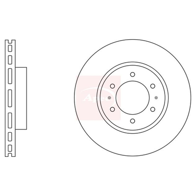 Apec Brake Disc DSK3082