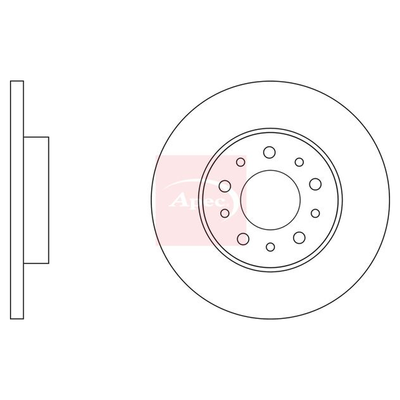 Apec Brake Disc DSK3087