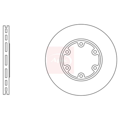 Apec Brake Disc DSK3096