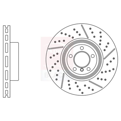Apec Brake Disc DSK3107B