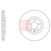 Apec Brake Disc DSK3117 thumbnail