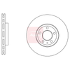 Apec Brake Disc DSK3119 thumbnail