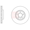 Apec Brake Disc DSK3120 thumbnail