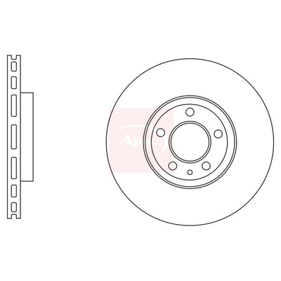 Apec Brake Disc DSK3120