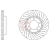 Apec Brake Disc DSK3126 thumbnail