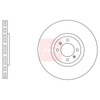Apec Brake Disc DSK3132 thumbnail
