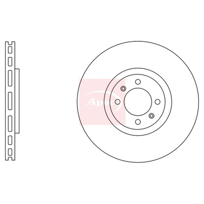 Apec Brake Disc DSK3132