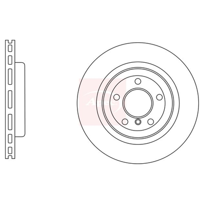 Apec Brake Disc DSK3135