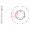 Apec Brake Disc DSK3140 thumbnail