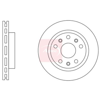 Apec Brake Disc DSK3143