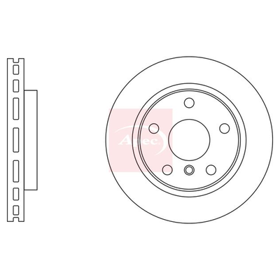 Apec Brake Disc DSK3145