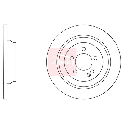 Apec Brake Disc DSK3151
