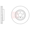 Apec Brake Disc DSK3162 thumbnail