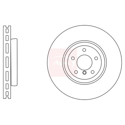 Apec Brake Disc DSK3162