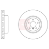 Apec Brake Disc DSK3163 thumbnail