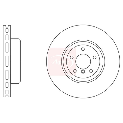 Apec Brake Disc DSK3163
