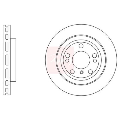 Apec Brake Disc DSK3164
