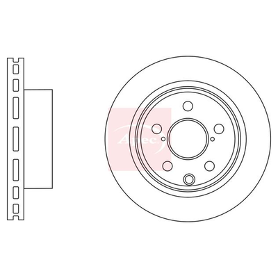 Apec Brake Disc DSK3165