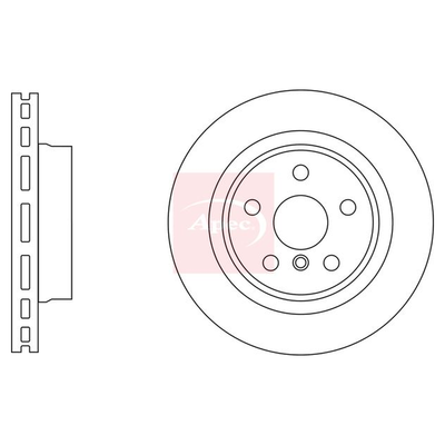 Apec Brake Disc DSK3169