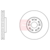 Apec Brake Disc DSK316 thumbnail