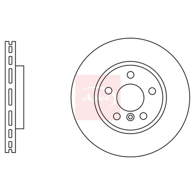 Apec Brake Disc DSK3170