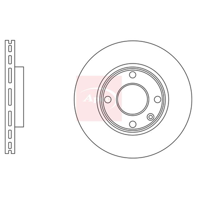 Apec Brake Disc DSK3181