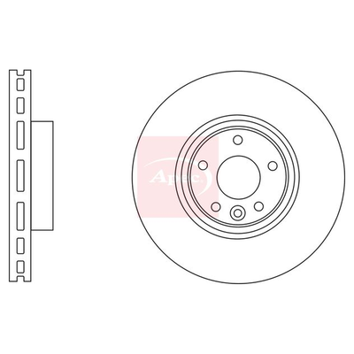 Apec Brake Disc DSK3182