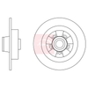 Apec Brake Disc DSK3188 thumbnail