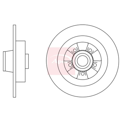 Apec Brake Disc DSK3188