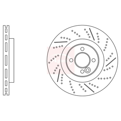 Apec Brake Disc DSK3189