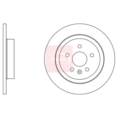 Apec Brake Disc DSK3193
