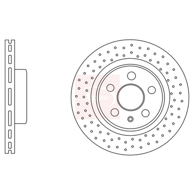 Apec Brake Disc DSK3194