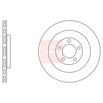 Apec Brake Disc DSK3200