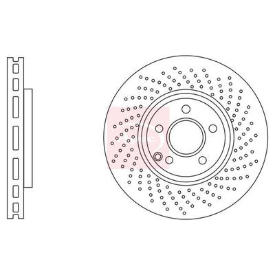 Apec Brake Disc DSK3204