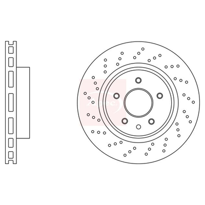 Apec Brake Disc DSK3220