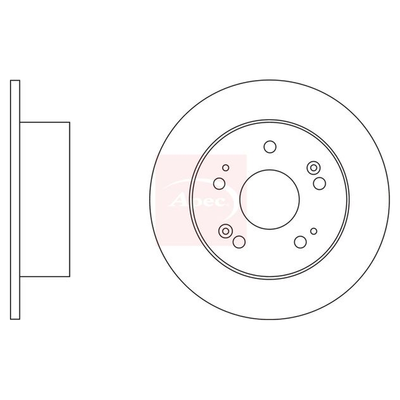 Apec Brake Disc DSK3221