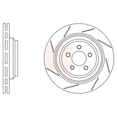 Apec Brake Disc DSK3223