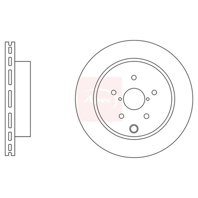 Apec Brake Disc DSK3224