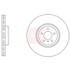 Apec Brake Disc DSK3231 thumbnail