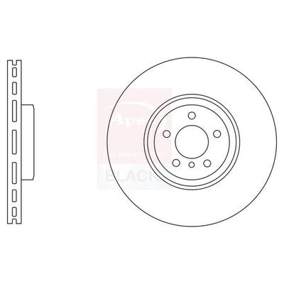 Apec Brake Disc DSK3231B