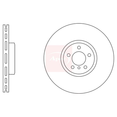 Apec Brake Disc DSK3232